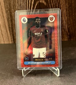 Topps Merlin Premier League 2025-26 Mohamadou Kanté RC #188 4/5 West Ham for sale on Ebay