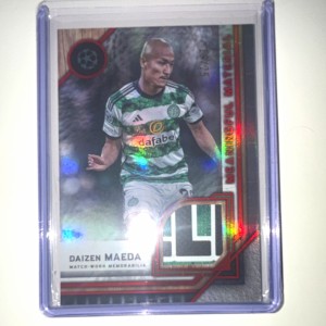 Topps Museum UCL Meaningful Material Daizen Maeda Celtic FC MMR-MA 2023/24 16/25 for sale on Ebay