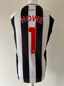 Signed EDDIE HOWE Shirt - Newcastle United - PROOF/COA for sale on Ebay