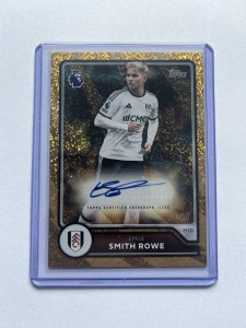 Topps 2026-27 Premier League Flagship Emile Smith Rowe Fulham Auto /50 BA-ESR for sale on Ebay