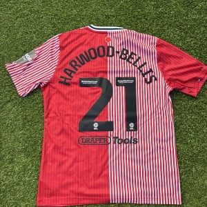 SOUTHAMPTON FC 2023/24 “harwood-bellis ” HOME FOOTBALL SHIRT size large  new  for sale on Ebay