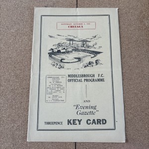 1951 Middlesbrough V Chelsea for sale on Ebay