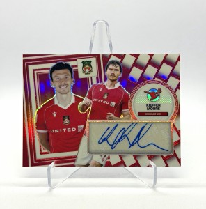 Wrexham Kieffer Moore /10 Auto Panini EFL Football Card for sale on Ebay