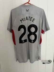 Sheffield United Shirt Large Grey Third Kit 2023/24 Errea Jersey James McAtee 28 for sale on Ebay