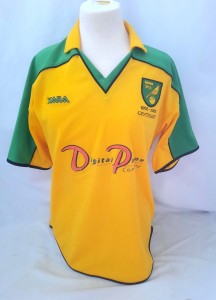 Norwich City Football Shirt M - Centenary Shirt 1902- 2002 Design(A46) for sale on Ebay