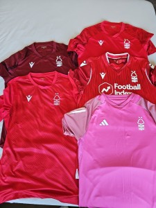 Nottingham Forest Training Top Bundle Macron XL, Adidas L Excellent Condition for sale on Ebay
