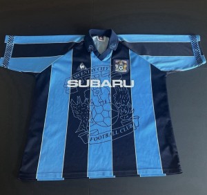 Le Coq Sportif Coventry City Home Shirt Blue Xl adults, fully original. PUSB for sale on Ebay