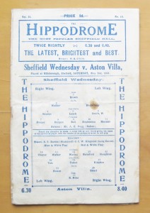 SHEFFIELD WEDNESDAY v ASTON VILLA 1930/1931 *Fair/Good Cond Football Programme* for sale on Ebay