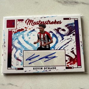 Panini 2023-24 Impeccable PL Kevin Schade Brentford Masterstrokes M-KS Auto /99 for sale on Ebay