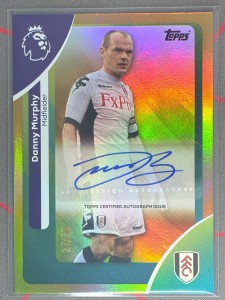 2025-26 Topps Premier League Danny Murphy Gold Auto /50 Fulham for sale on Ebay