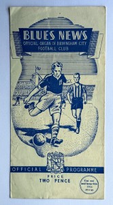 Birmingham City v Charlton Athletic Official Football Programme 