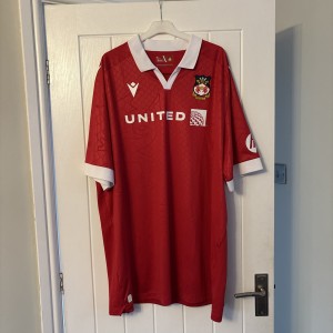 Wrexham AFC Home Shirt 24/25 Size 5XL Genuine Authentic Great Condition for sale on Ebay