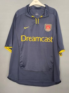 Arsenal Third Shirt 2000-2002 Nike Dreamcast Vieira for sale on Ebay