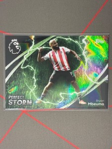 2025-26 Topps Premier League Bryan Mbeumo Perfect Storm Case Hit SP Brentford for sale on Ebay
