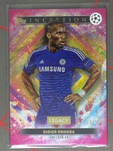 2024-25 Topps Inception UCC Didier Drogba Magenta /150 Chelsea for sale on Ebay