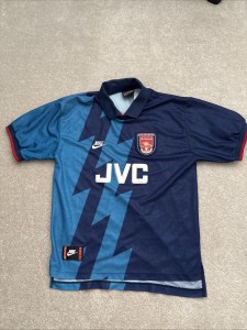 Arsenal 1995/96 Away Shirt Men’s Medium - Used, With Some Damage for sale on Ebay