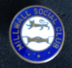RARE VINTAGE MILLWALL SOCIAL CLUB BUTTONHOLE ENAMEL PIN BADGE for sale on Ebay