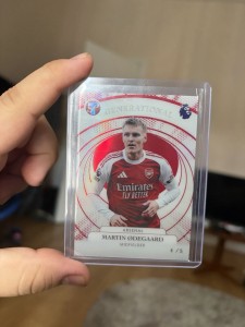 Martin Odegaard Generational Insert /5 Topps Pristine Colour Match Arsenal for sale on Ebay