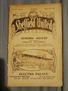 Sheffield United V Cardiff City, 1921/22 , Division One for sale on Ebay