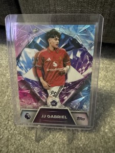 JJ Gabriel Diamond Topps Card Manchester United Premier League for sale on Ebay
