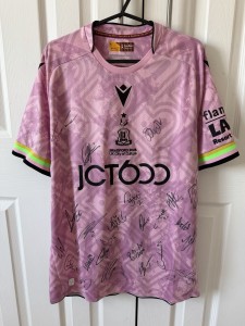 Bradford City Alternate/Third Shirt 25/26 Medium. Authentic Signed Shirt for sale on Ebay