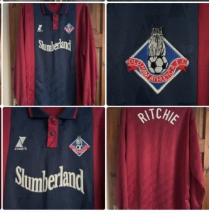 Oldham Athletic AFC 2000/01 Vintage Sparta Away Football Shirt XL Andy Ritchie for sale on Ebay