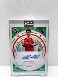 Topps Pristine Premier League 2025-2026 Declan Rice Green Auto /10 Arsenal 🔥 for sale on Ebay