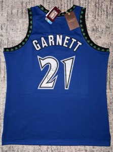 Kevin Garnett Signed T-Wolves Mitchell N Ness Authentic Jersey JSA WITNESS COA for sale on Ebay