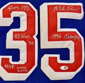 NEW YORK RANGERS LEGEND MIKE RICHTER MULTI INSCRIPTION SIGNED NHL JERSEY W & JSA for sale on Ebay