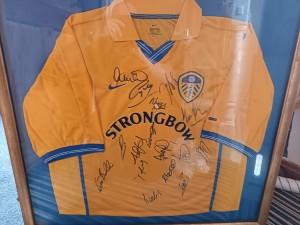 2000-2001 Squad Signed Leeds United Away Shirt. for sale on Ebay