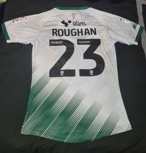 2023/24 Match Worn Sean Roughan Lincoln City Away Shirt for sale on Ebay