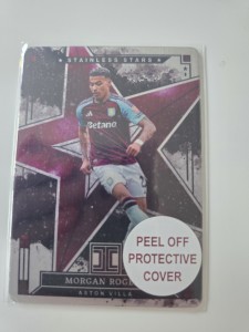 Morgan Rogers  1/1 Stainless Stars 1 Of 1 -Panini Impeccable 2024-25 Aston Villa for sale on Ebay