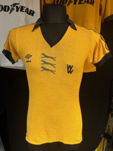 Wolves 1977-79 Airtex Matchworn Umbro Wolverhampton Wanderers Shirt  for sale on Ebay