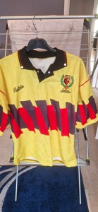 Bukta Watford Away Football Shirt 1991-92 Centenary Yellow Short Sleeve L for sale on Ebay