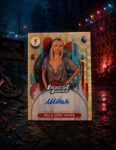 1/1 Auto Millie Bobby Brown 2026 Topps Finest, Liverpool Fan autograph  for sale on Ebay