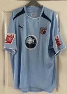 Brentford FC 2008-2009 Away football shirt jersey Charlie MacDonald 10 Puma XL for sale on Ebay
