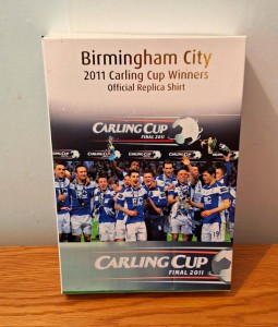Birmingham City 2011 Carling Cup Boxed Official Replica  Shirt Unworn XL for sale on Ebay