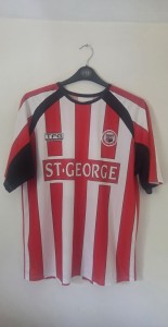 Brentford 2004-2005 100 Years at Griffin Park Centenary home shirt LARGE for sale on Ebay