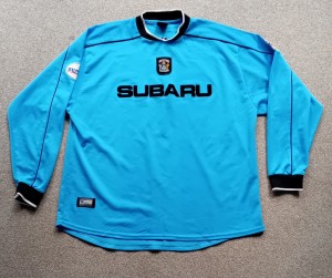 Coventry City F.C. Genuine Match Worn Long Sleeve Home Shirt - Season 2001/02 for sale on Ebay