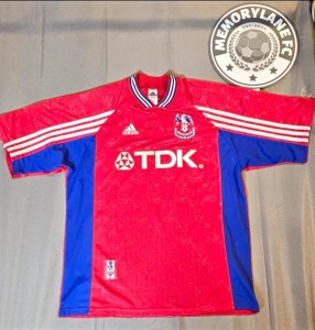 Rare Original Crystal Palace 98/99 home shirt large adidas for sale on Ebay