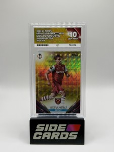 ACE 10 - Lucas Paqueta 1/1 - Topps UCC 23/24 - West Ham United for sale on Ebay