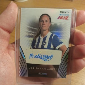 Panini WSL Eternity Marisa Olislagers Black 1/1 Autograph Brighton & Hove for sale on Ebay