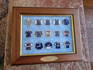 IPSWICH  TOWN F C - 15 x FOOTBALL KIT HISTORY BADGES  1890  -  2000 COLLECTABLE for sale on Ebay