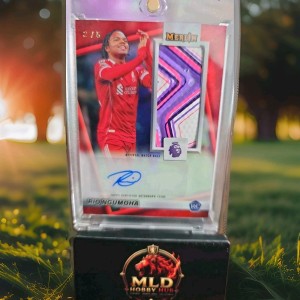 Topps Merlin 2025/26 Rio Ngumoha RC PATCH AUTO /5 Liverpool Rookie  for sale on Ebay