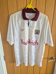 Ribero Original Burnley FC 1992-93 Away Football Shirt Adult Size XL for sale on Ebay