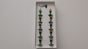 Vintage Subbuteo Celluloid Team Ref. 28B with Bases (See Description) for sale on Ebay