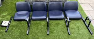 Rare Coventry City FC Highfield Road Directors Area Seats x4 Original Row E CCFC for sale on Ebay