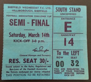 Leeds United v Manchester United FA Cup Semi Final 1970 played at Hillsborough  for sale on Ebay