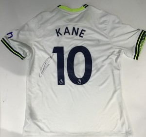 Harry Kane signed Tottenham Hotspur Home shirt. Provided by THFC for our charity for sale on Ebay