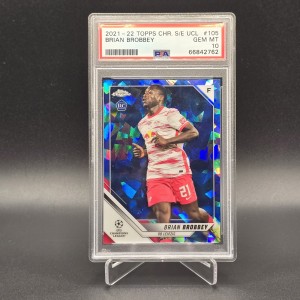 Brian Brobbey ROOKIE Topps Sapphire PSA10 Sunderland / Netherlands for sale on Ebay